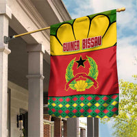 Guinea Bissau Garden Flag with Red Yellow Green Geometric Design - Wonder Print Shop