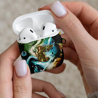 Gaia Mother Of Earth Goddess AirPods Case Greek Mythology Sacred Geometry Fantasy