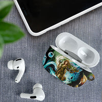 Gaia Mother Of Earth Goddess AirPods Case Greek Mythology Sacred Geometry Fantasy