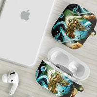 Gaia Mother Of Earth Goddess AirPods Case Greek Mythology Sacred Geometry Fantasy