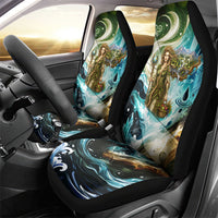 Gaia Mother Of Earth Goddess Car Seat Cover Greek Mythology Sacred Geometry Fantasy