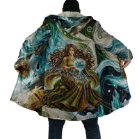 Gaia Mother Of Earth Goddess Cloak Greek Mythology Sacred Geometry Fantasy