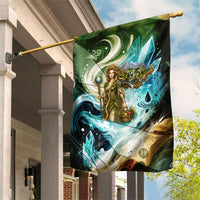 Gaia Mother Of Earth Goddess Garden Flag Greek Mythology Sacred Geometry Fantasy