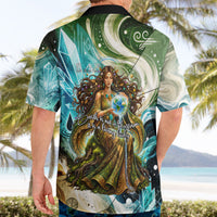 Gaia Mother Of Earth Goddess Hawaiian Shirt Greek Mythology Sacred Geometry Fantasy