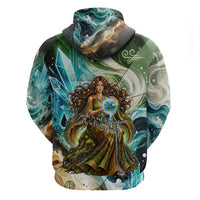 Gaia Mother Of Earth Goddess Hoodie Greek Mythology Sacred Geometry Fantasy