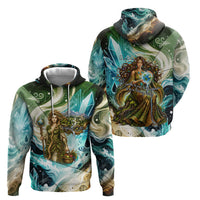 Gaia Mother Of Earth Goddess Hoodie Greek Mythology Sacred Geometry Fantasy