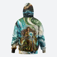 Gaia Mother Of Earth Goddess Hoodie Greek Mythology Sacred Geometry Fantasy