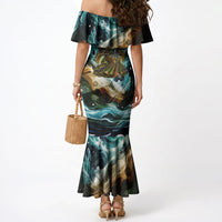 Gaia Mother Of Earth Goddess Mermaid Dress Greek Mythology Sacred Geometry Fantasy