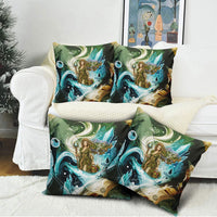 Gaia Mother Of Earth Goddess Pillow Cover Greek Mythology Sacred Geometry Fantasy