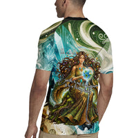 Gaia Mother Of Earth Goddess Rugby Jersey Greek Mythology Sacred Geometry Fantasy