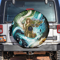 Gaia Mother Of Earth Goddess Spare Tire Cover Greek Mythology Sacred Geometry Fantasy