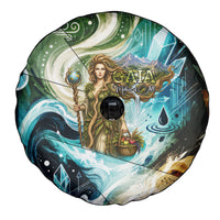 Gaia Mother Of Earth Goddess Spare Tire Cover Greek Mythology Sacred Geometry Fantasy