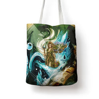 Gaia Mother Of Earth Goddess Tote Bag Greek Mythology Sacred Geometry Fantasy