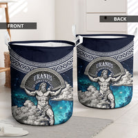 Uranus Greek God Of The Sky Laundry Basket Greek Mythology Celestial Zodiac Constellation Vintage
