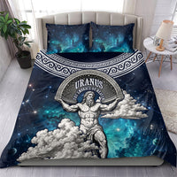 Uranus Greek God Of The Sky Bedding Set Greek Mythology Celestial Zodiac Constellation Vintage