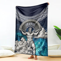 Uranus Greek God Of The Sky Blanket Greek Mythology Celestial Zodiac Constellation Vintage