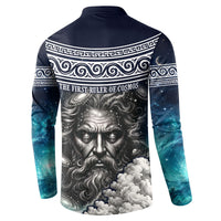 Uranus Greek God Of The Sky Button Sweatshirt Greek Mythology Celestial Zodiac Constellation Vintage