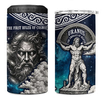 Uranus Greek God Of The Sky 4 in 1 Can Cooler Tumbler Greek Mythology Celestial Zodiac Constellation Vintage