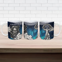 Uranus Greek God Of The Sky Ceramic Mug Greek Mythology Celestial Zodiac Constellation Vintage