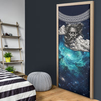 Uranus Greek God Of The Sky Door Cover Greek Mythology Celestial Zodiac Constellation Vintage