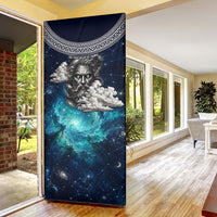 Uranus Greek God Of The Sky Door Cover Greek Mythology Celestial Zodiac Constellation Vintage