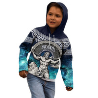 Uranus Greek God Of The Sky Kid Hoodie Greek Mythology Celestial Zodiac Constellation Vintage