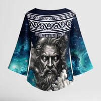 Uranus Greek God Of The Sky Kimono Sleeve Blouse Greek Mythology Celestial Zodiac Constellation Vintage