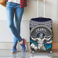 Uranus Greek God Of The Sky Luggage Cover Greek Mythology Celestial Zodiac Constellation Vintage
