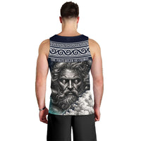 Uranus Greek God Of The Sky Men Tank Top Greek Mythology Celestial Zodiac Constellation Vintage
