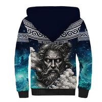 Uranus Greek God Of The Sky Sherpa Hoodie Greek Mythology Celestial Zodiac Constellation Vintage