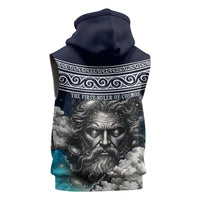 Uranus Greek God Of The Sky Sleeveless Hoodie Greek Mythology Celestial Zodiac Constellation Vintage