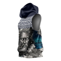 Uranus Greek God Of The Sky Sleeveless Hoodie Greek Mythology Celestial Zodiac Constellation Vintage