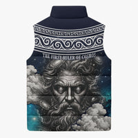 Uranus Greek God Of The Sky Sleeveless Puffer Jacket Greek Mythology Celestial Zodiac Constellation Vintage