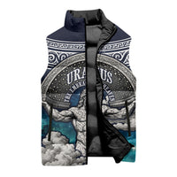 Uranus Greek God Of The Sky Sleeveless Puffer Jacket Greek Mythology Celestial Zodiac Constellation Vintage