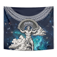 Uranus Greek God Of The Sky Tapestry Greek Mythology Celestial Zodiac Constellation Vintage