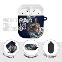 Uranus The Primal Sky Greek God AirPods Case Vintage Celestial Armillary Sphere Cosmos Mythology