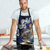 Uranus The Primal Sky Greek God Apron Vintage Celestial Armillary Sphere Cosmos Mythology
