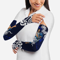 Uranus The Primal Sky Greek God Arm Sleeves Vintage Celestial Armillary Sphere Cosmos Mythology