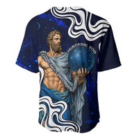 Uranus The Primal Sky Greek God Baseball Jersey Vintage Celestial Armillary Sphere Cosmos Mythology