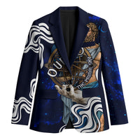 Uranus The Primal Sky Greek God Blazer Vintage Celestial Armillary Sphere Cosmos Mythology