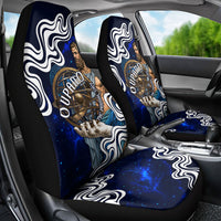 Uranus The Primal Sky Greek God Car Seat Cover Vintage Celestial Armillary Sphere Cosmos Mythology