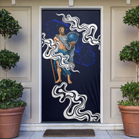 Uranus The Primal Sky Greek God Door Cover Vintage Celestial Armillary Sphere Cosmos Mythology