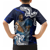 Uranus The Primal Sky Greek God Hawaiian Shirt Vintage Celestial Armillary Sphere Cosmos Mythology