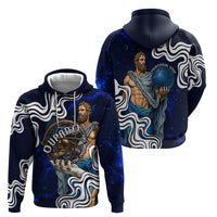 Uranus The Primal Sky Greek God Hoodie Vintage Celestial Armillary Sphere Cosmos Mythology