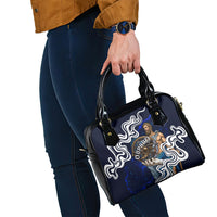 Uranus The Primal Sky Greek God Shoulder Handbag Vintage Celestial Armillary Sphere Cosmos Mythology