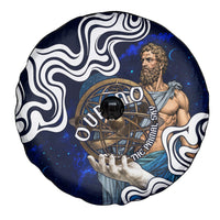 Uranus The Primal Sky Greek God Spare Tire Cover Vintage Celestial Armillary Sphere Cosmos Mythology