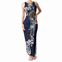 Uranus The Primal Sky Greek God Tank Maxi Dress Vintage Celestial Armillary Sphere Cosmos Mythology