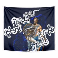 Uranus The Primal Sky Greek God Tapestry Vintage Celestial Armillary Sphere Cosmos Mythology