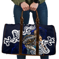 Uranus The Primal Sky Greek God Travel Bag Vintage Celestial Armillary Sphere Cosmos Mythology