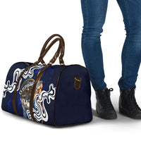 Uranus The Primal Sky Greek God Travel Bag Vintage Celestial Armillary Sphere Cosmos Mythology